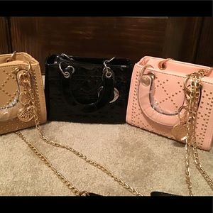 3 small purses